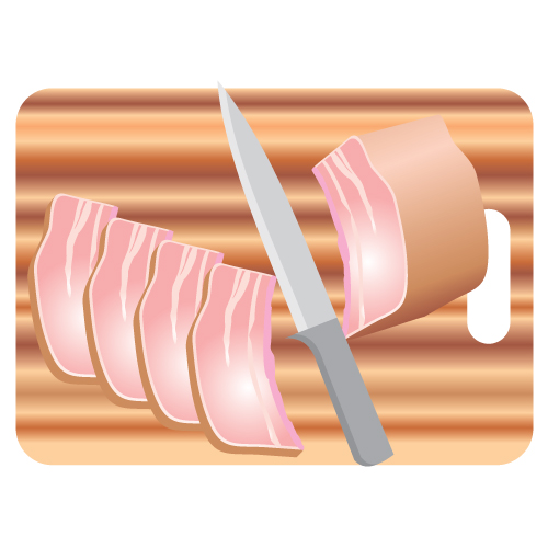 Free Clip Arts  Beef Meat With Cutting Board