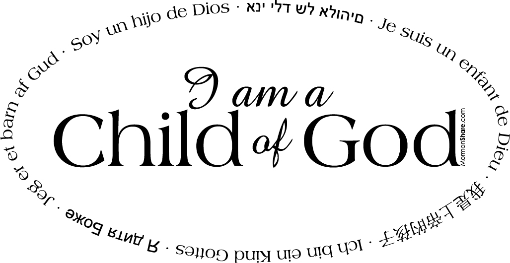 Practicing I Am A Child Of God