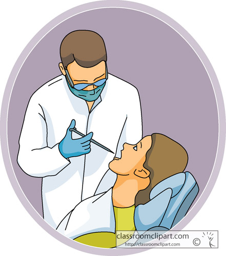 Dentist Clipart Dentist With Patient