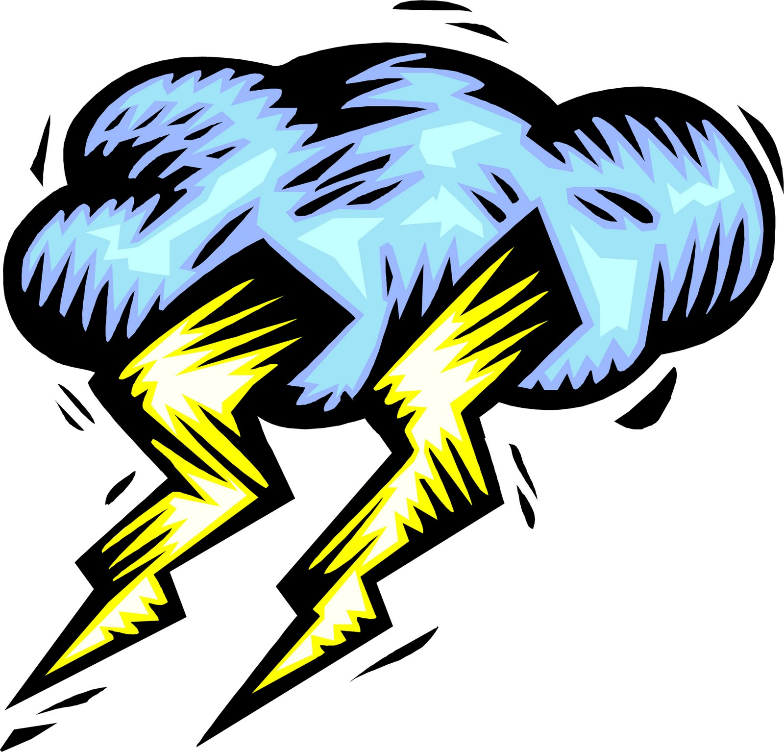 Lightning And Thunder Clipart I Can Hear Thunder Which Means
