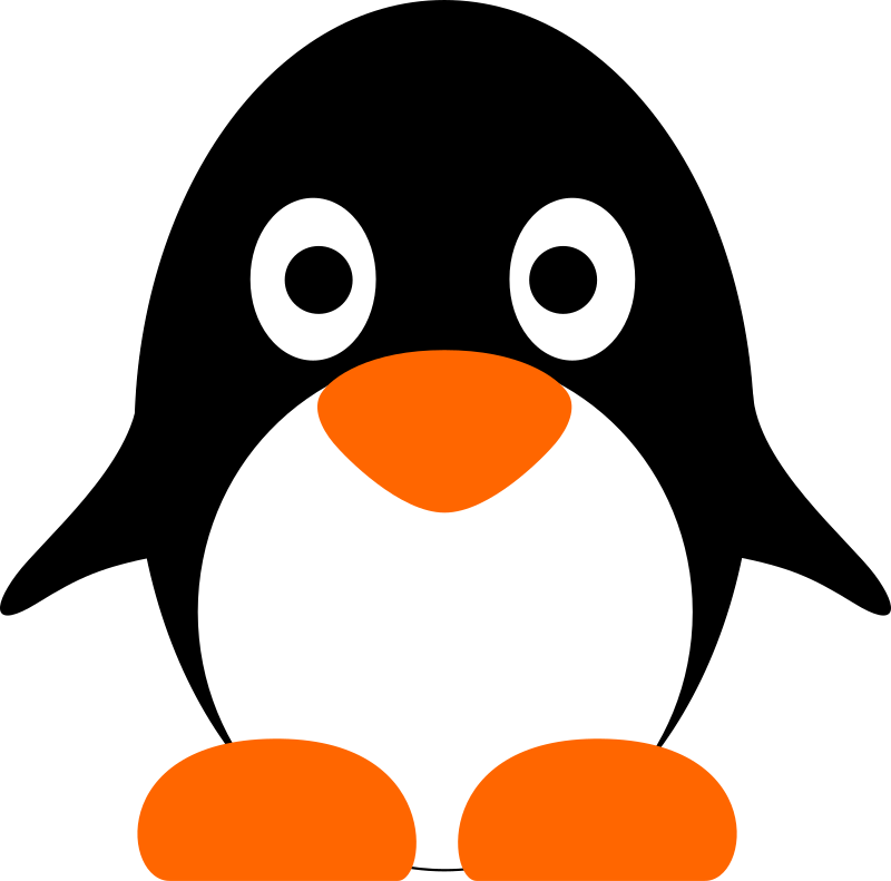 Penguin By Opensvgupload   I Don T Like Gradients But I Like Penguins