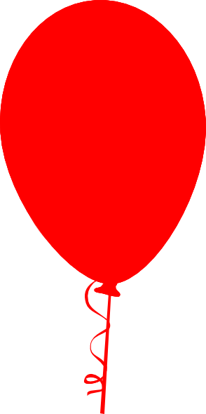 Red Balloon Clip Art At Clker Com   Vector Clip Art Online Royalty