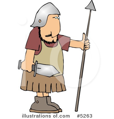 Roman Soldier Abs Clipart
