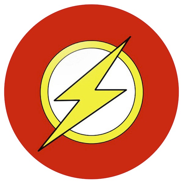 Flash Superhero Logo Flash Superhero Clipart
