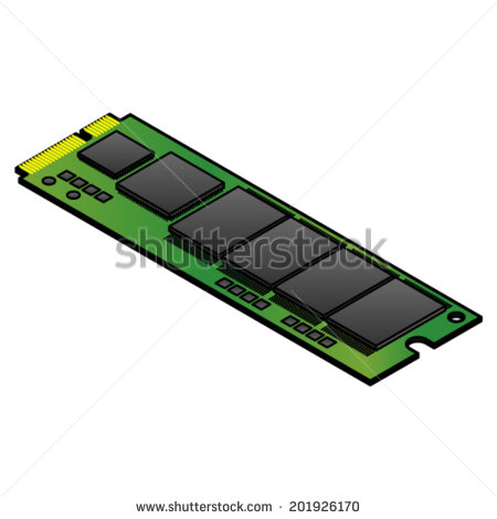An Msata Solid State Drive  Ssd  For Installing Inside Laptops And
