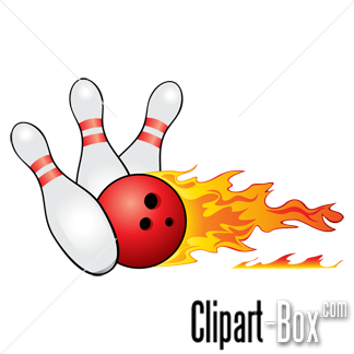 Related Bowling Fire Cliparts