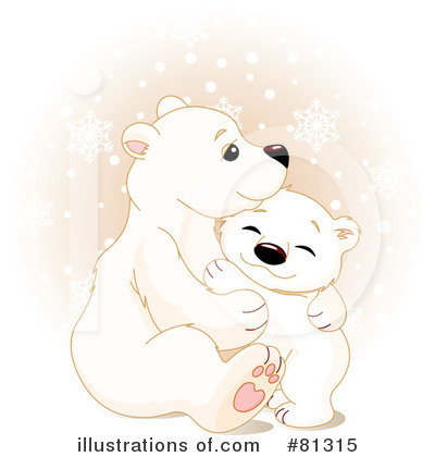 Royalty Free  Rf  Polar Bear Clipart Illustration By Pushkin   Stock