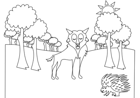 Forest Animals Coloring Book Pg 4   Flickr   Photo Sharing