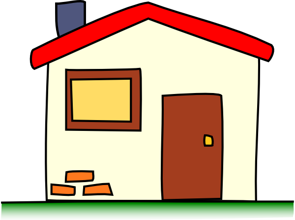 My House Cartoon Clip Art At Clker Com   Vector Clip Art Online