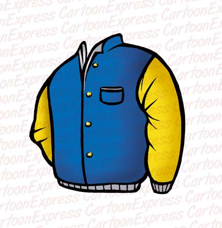 Cartoon Vector Illustration Jacket