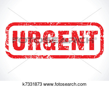 Clipart Of Abstract Grunge Based Urgent Stamp K7331873   Search Clip