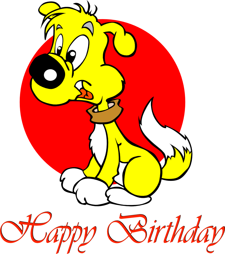 Happy Birthday Clip Art Happy Birthday Happy Birthday Cute Pug Puppy