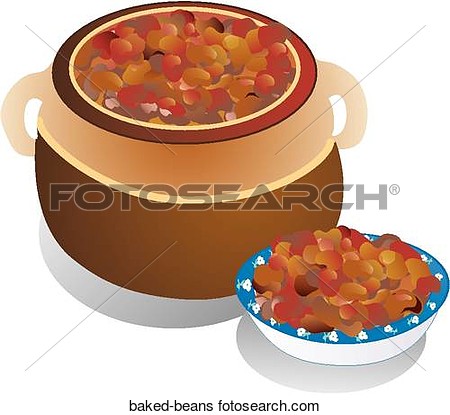 Of Baked Beans Baked Beans   Search Clip Art Drawings Fine Art
