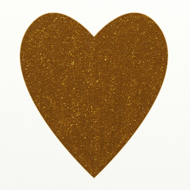 Gold Glitter Heart Clipart Free Stock Photo   Public Domain Pictures