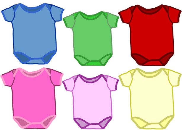 Multicolor Baby Onesies Free Stock Photo   Public Domain Pictures