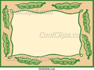 Background Garden Theme Vector Clip Art