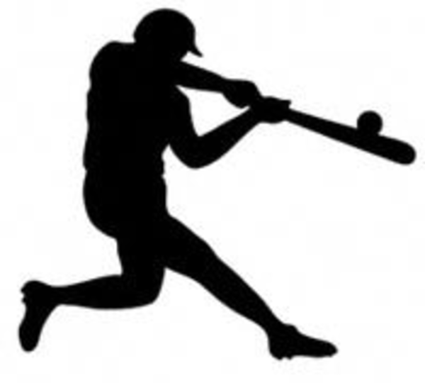 Baseball Silhouette   Free Images At Clker Com   Vector Clip Art