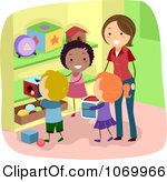 Children Cleaning Up Toysroyalty Free  Rf  Clean Up Clipart