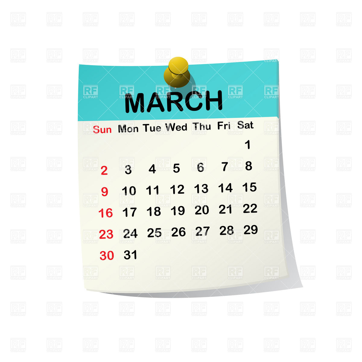 March 2014 Month Calendar 20535 Calendars Layouts Download Royalty