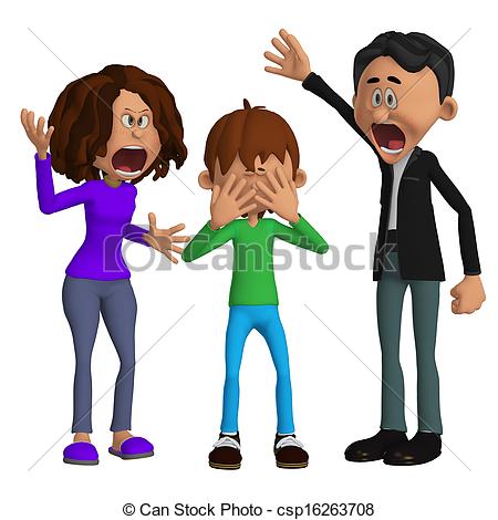 Of Parents Angry With A Child Csp16263708   Search Clipart
