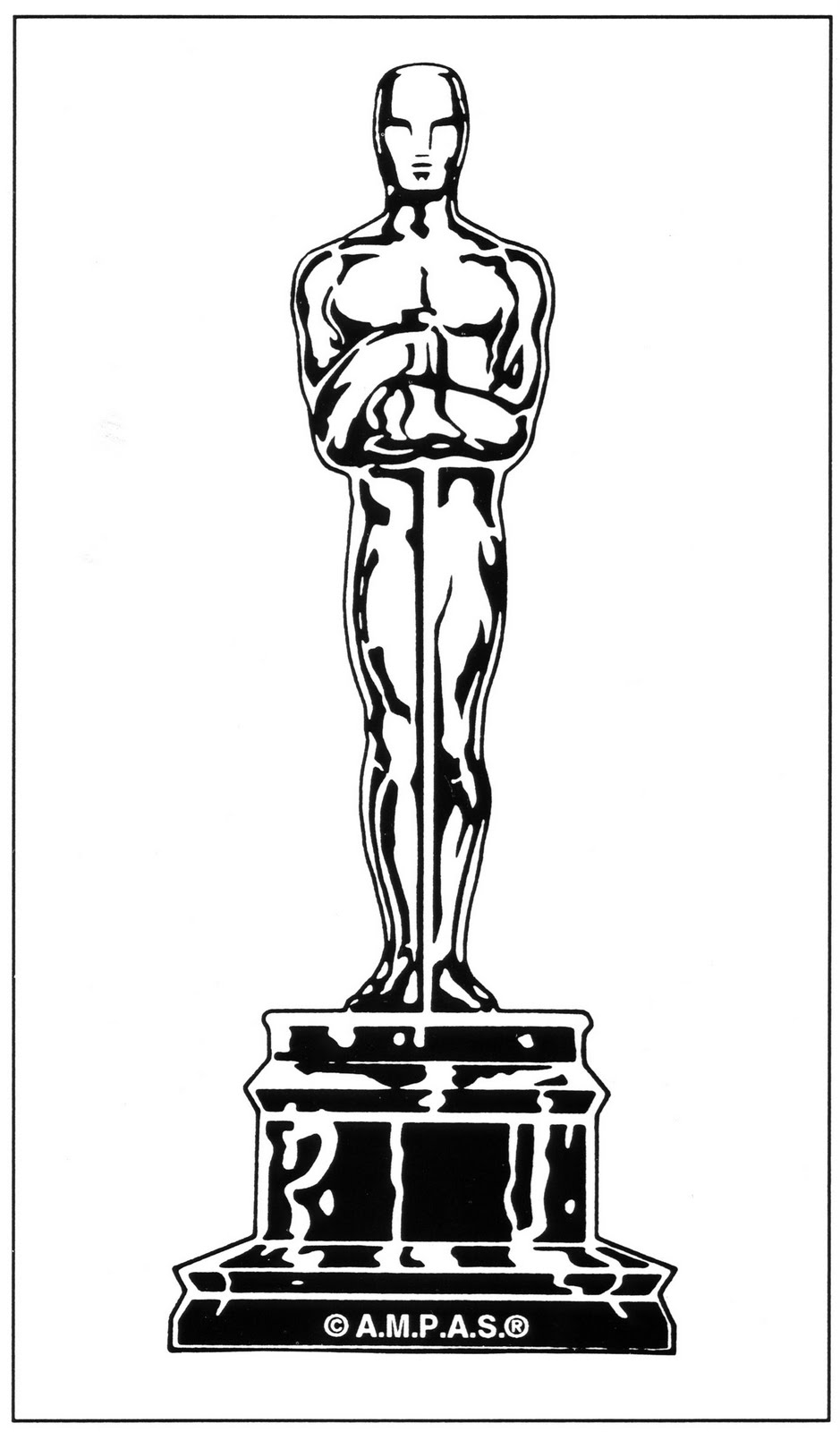Oscar Statue Clip Art Academy Awards Clip Art