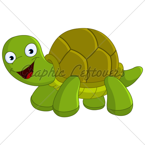 Happy Turtle   Gl Stock Images