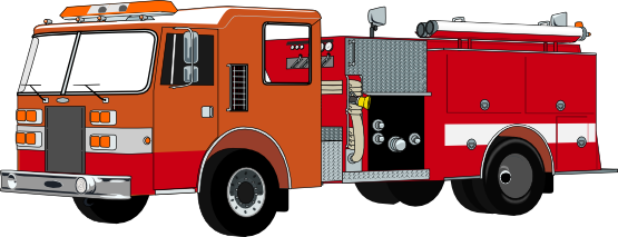 Fire Truck Clip Art   Images   Free For Commercial Use