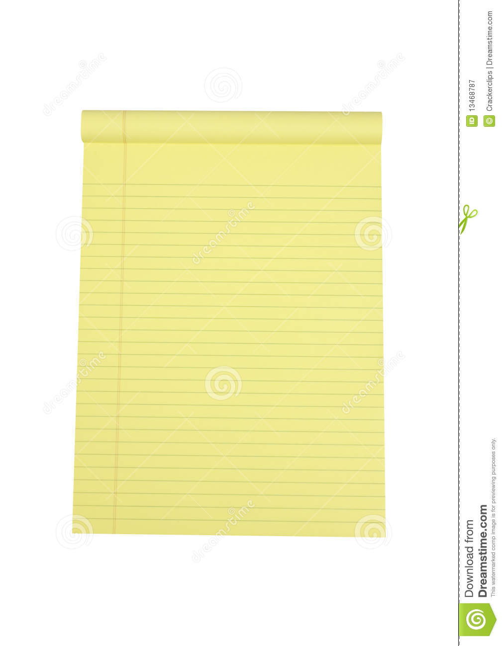 Yellow Legal Pad Clip Art Pad Of Yellow Legal Paper