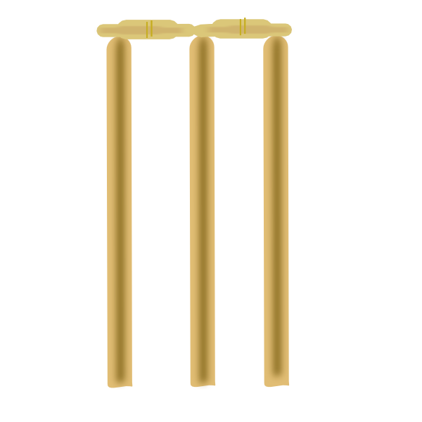 Cricket Stump Png Clip Art At Clker Com   Vector Clip Art Online