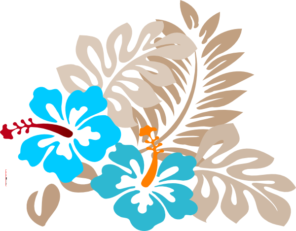 Tropical Flower Clip Art