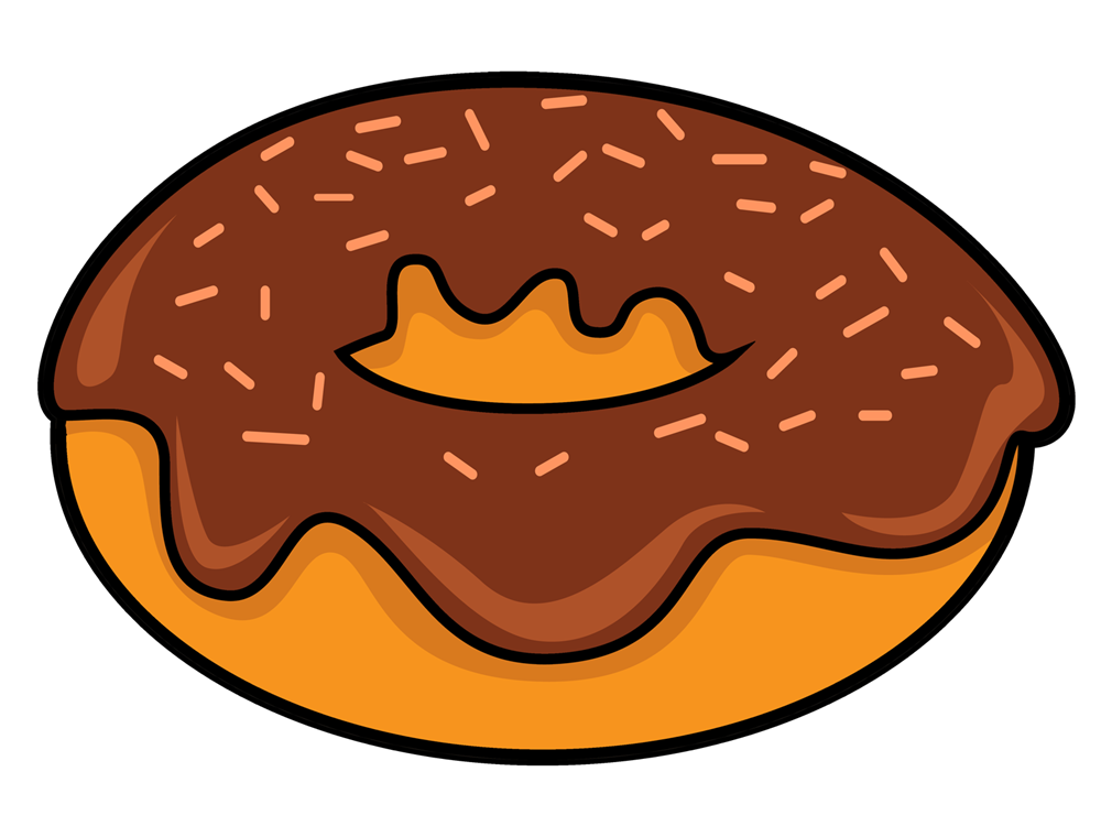 Clipartlord Com Exclusive This Cartoon Doughnut Clip Art Is Great For    