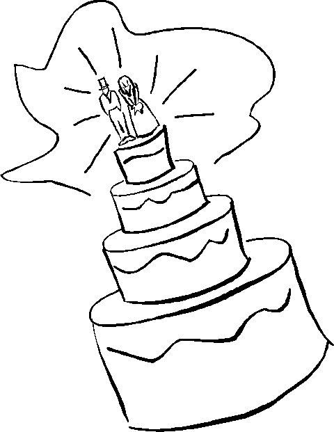 Free Wedding Clipart Images   Download Wedding Clipart Cake 9 Gif