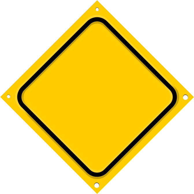 Road Sign Diagonal Blank   Http   Www Wpclipart Com Blanks Road Signs
