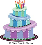 Birthday Cake Illustrations And Clip Art  14208 Birthday Cake