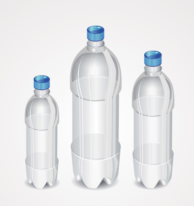 Vectors Free Vector Art Isolated Pet Bottle Plastic Plastic Bottles