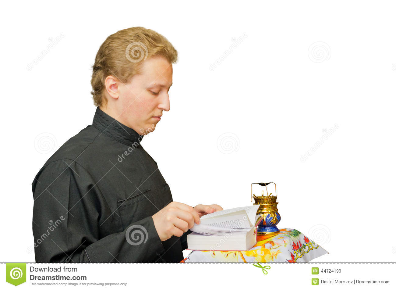 Young Man Seeking Shelter In The Lord Jesus Christ Stock Photo   Image    