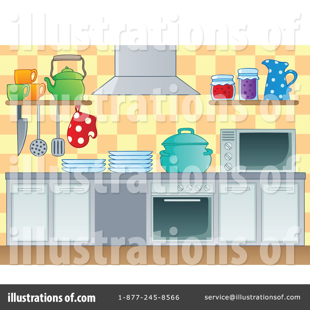 Kitchen Clipart  1114890   Illustration By Visekart