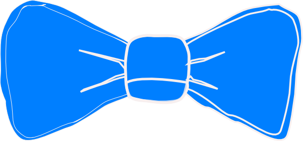 Blue Bow Tie Clip Art At Clker Com   Vector Clip Art Online Royalty