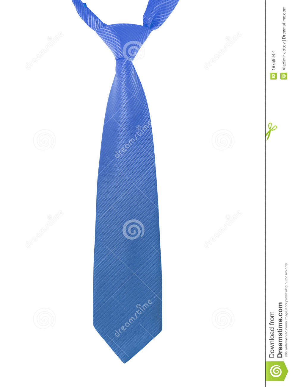 Blue Tie Stock Photography   Image  18759042