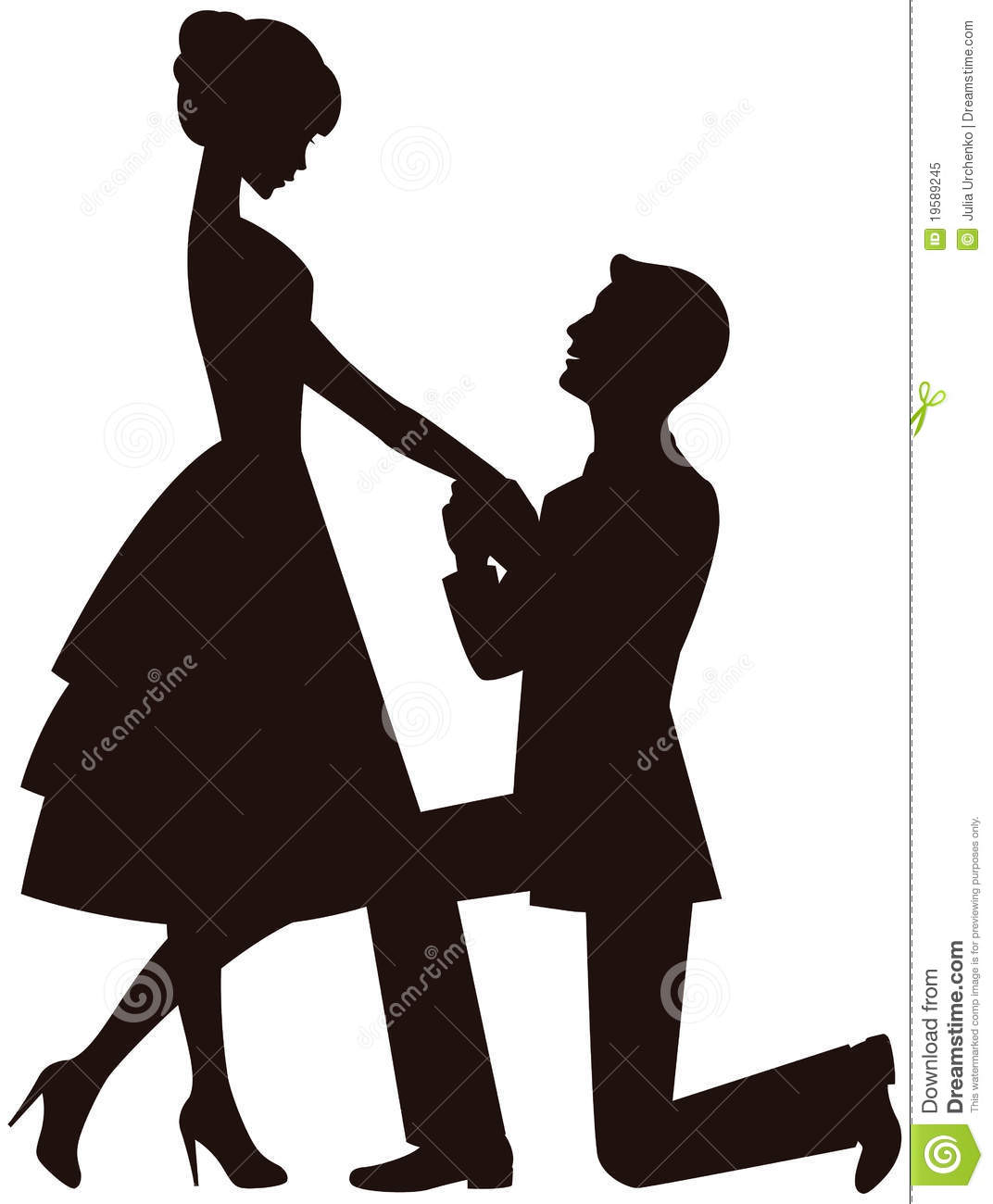 Marriage Proposal Royalty Free Stock Photo   Image  19589245