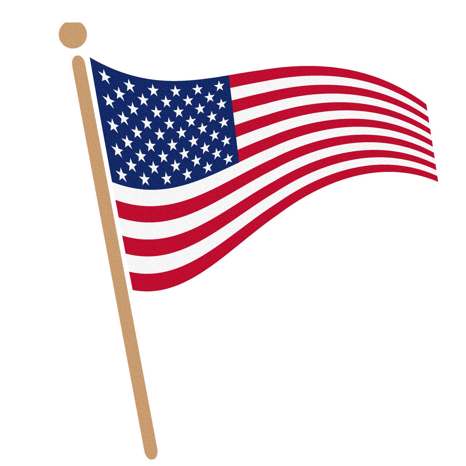 Waving American Flag Clip Art   Cliparts Co