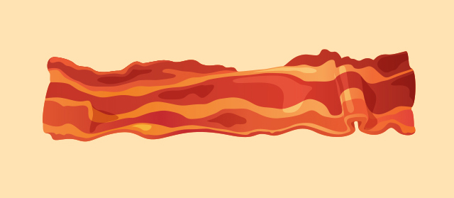 Bacon Illustration Illustration Of Bacon To