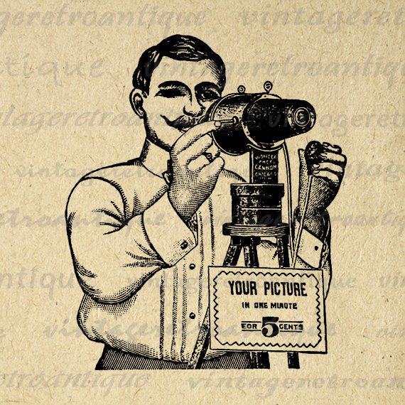 Camera Image Illustration Download Vintage Clip Art For Transfers Hq