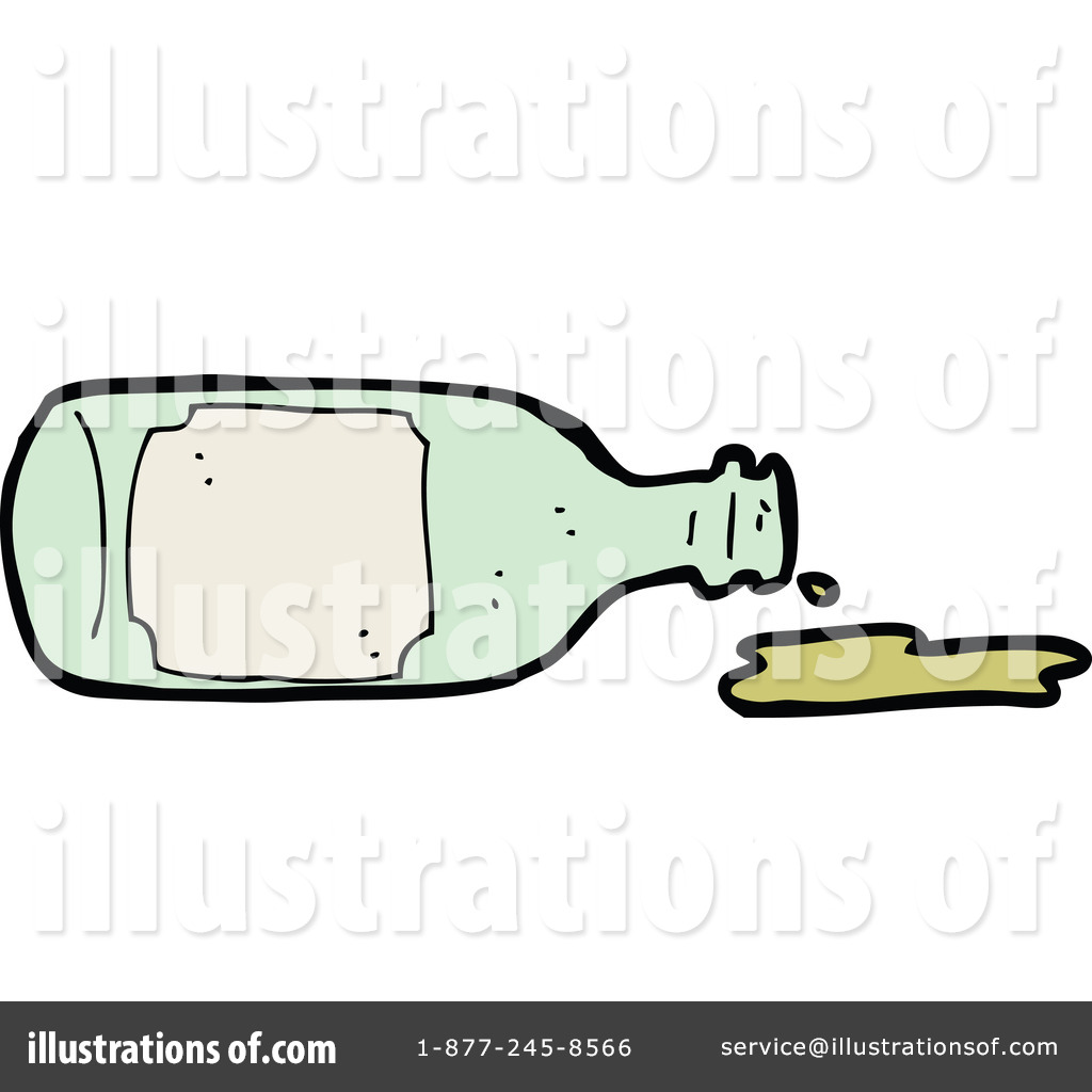 Royalty Free  Rf  Spilled Wine Clipart Illustration By Lineartestpilot