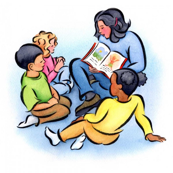 Read Aloud Clipart Habit Of Reading To Your