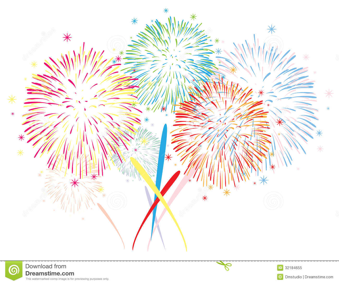 Colorful Anniversary Fireworks Background Mr No Pr No 4 5438 13