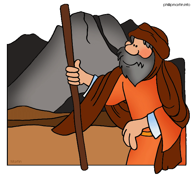 Moses In The Wilderness Free Clipart   Moses   Pinterest