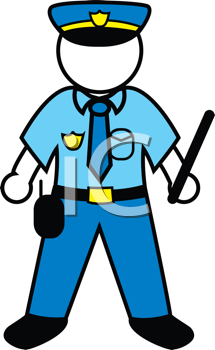 Royalty Free Police Clip Art Occupations Clipart