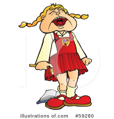 Frustrated Student Clipart