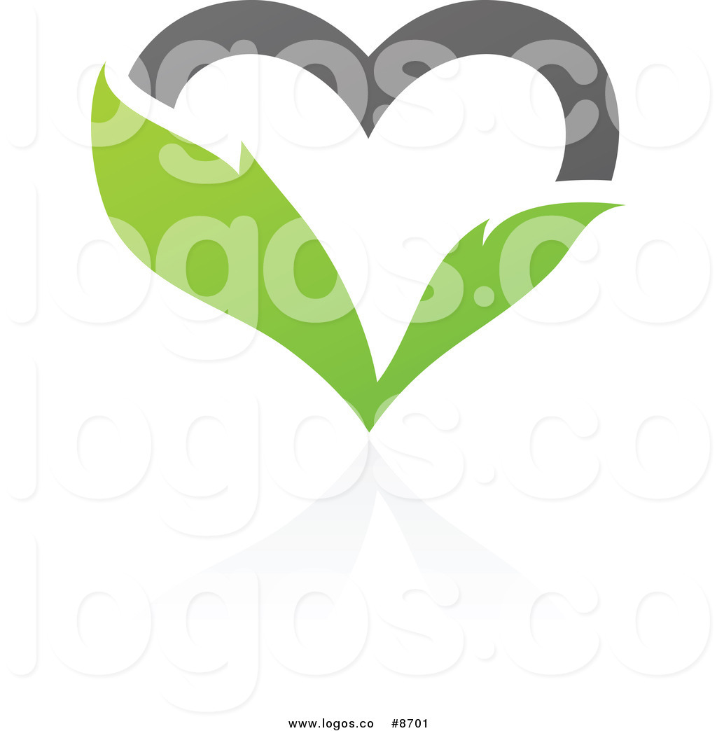 Pics Photos   Free Anic Leaf Heart Vector Logo Clip Art Elena